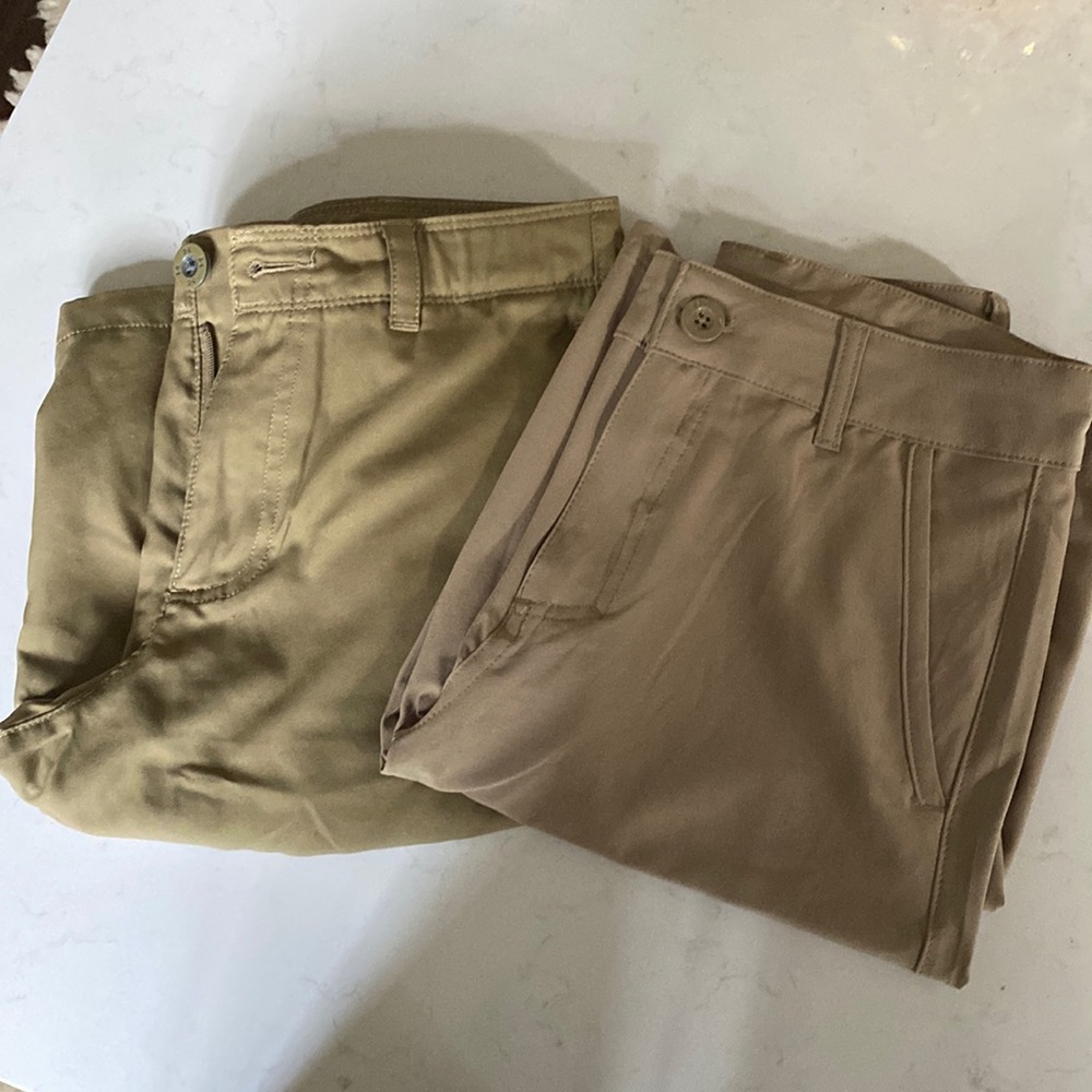 Lot of boys performance shorts. Under Armour and Puma